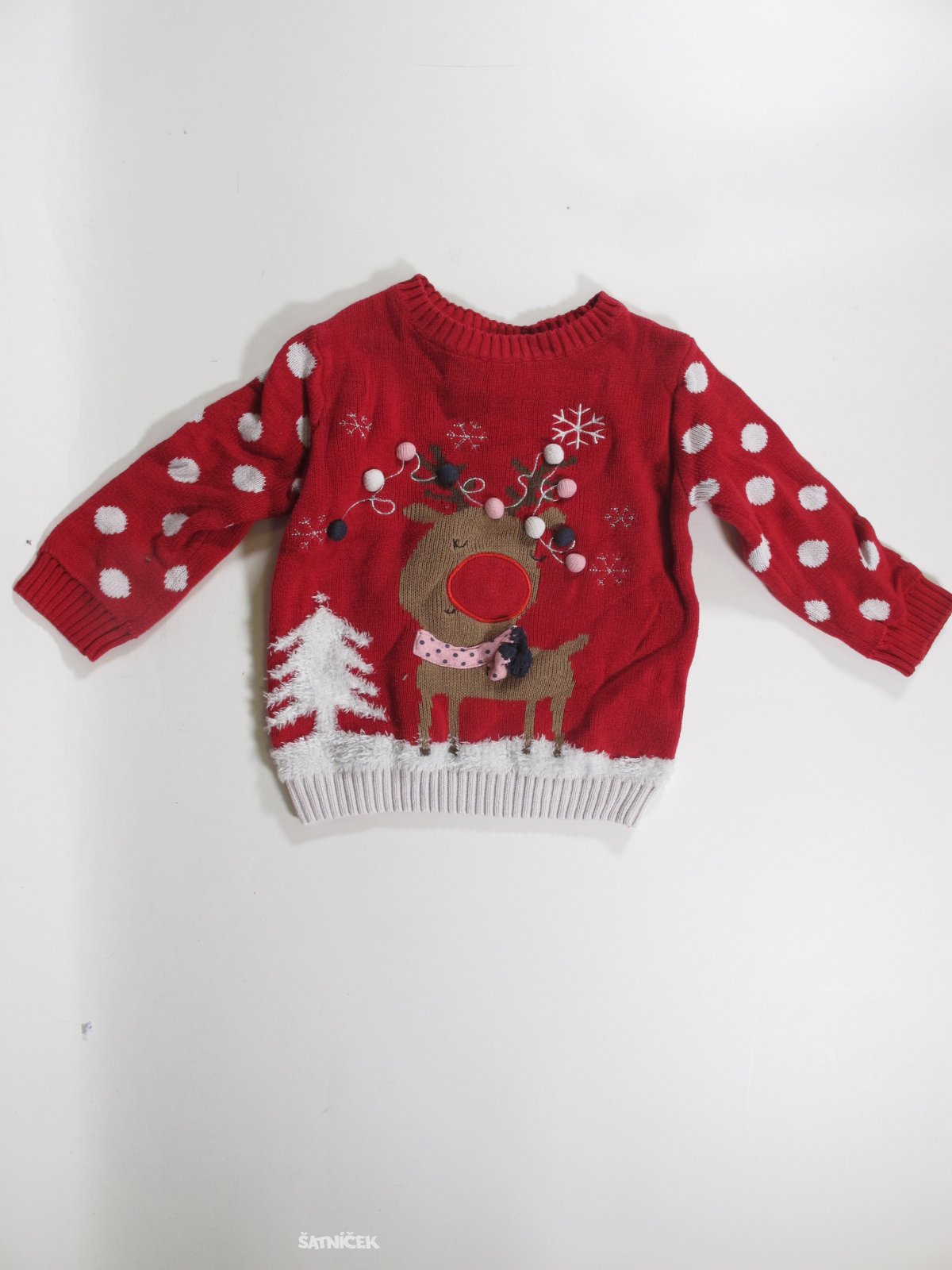 Vánoční svetr pro holky secondhand