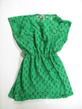 Zelené šaty pro holky  secondhand