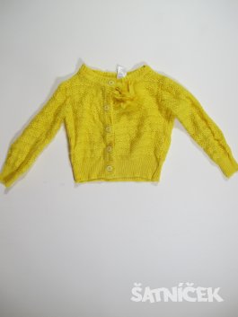 Žlutý svetr pro holky  secondhand
