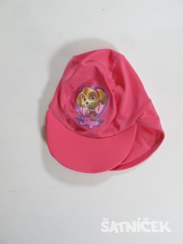 Plavková čepice růžová seccondhand