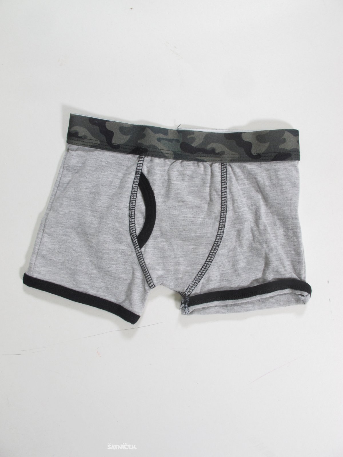 Boxerky pro kluky šedé secondhand