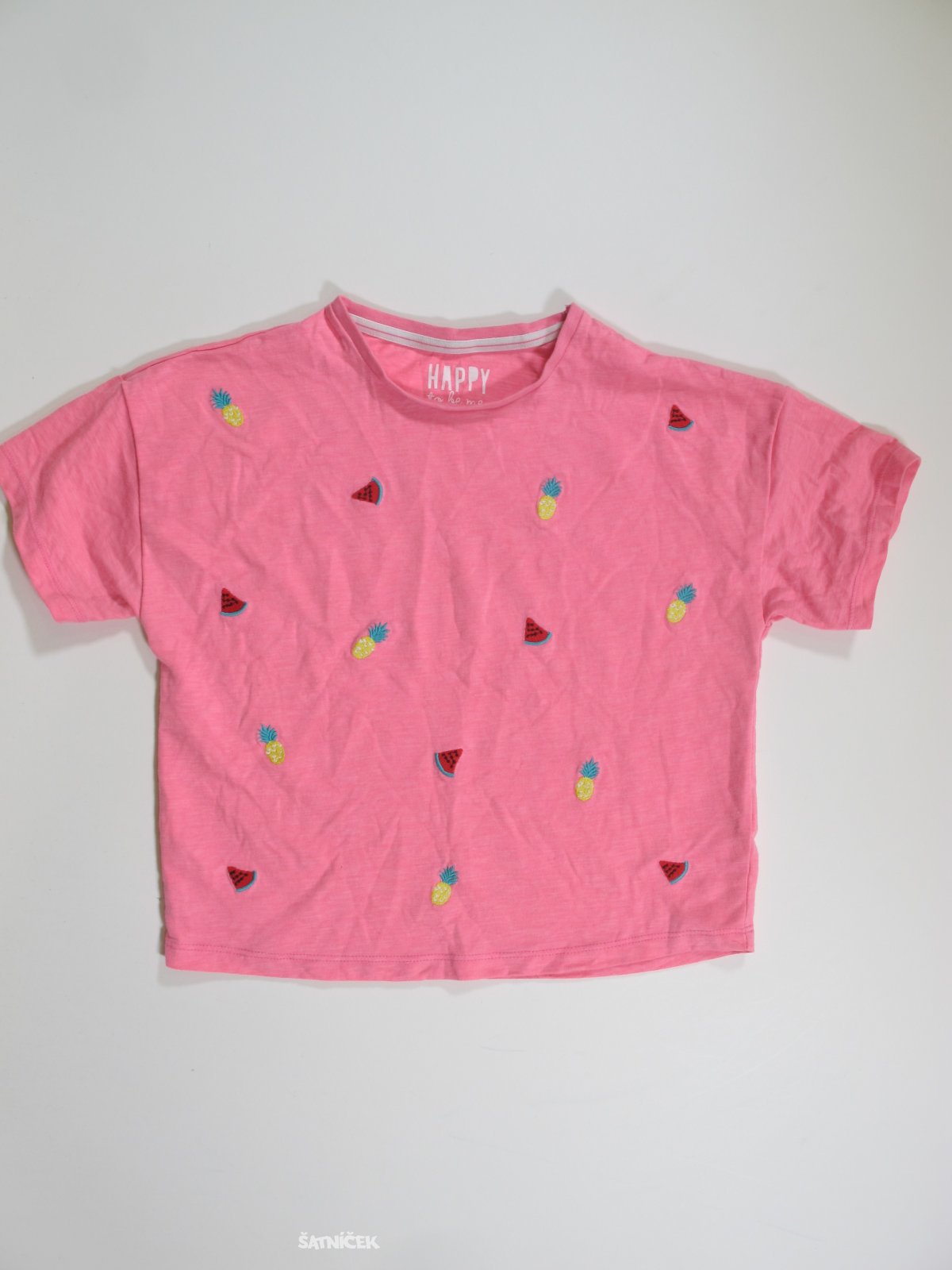 Melounové triko pro holky secondhand