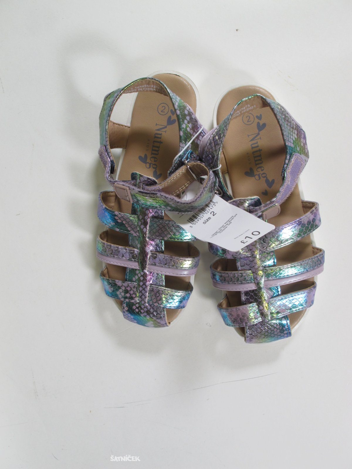 Barevné sandále pro holky outlet 