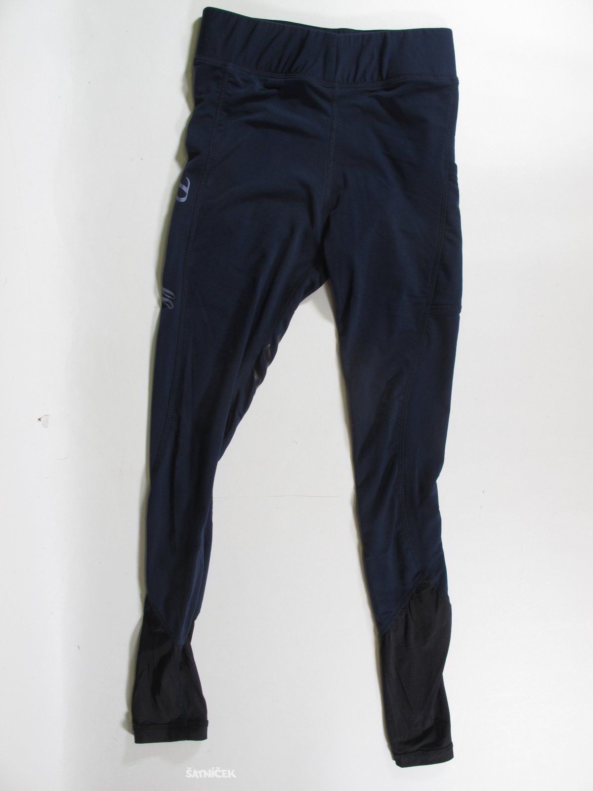 Elastáky modro černé pro holky secondhand