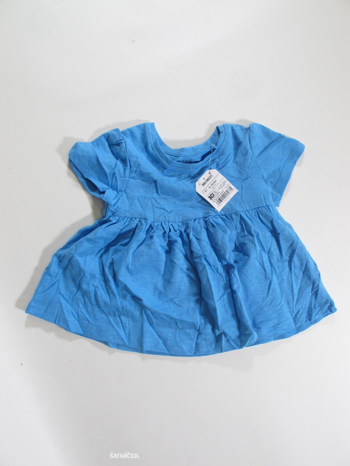 Tunika -šaty pro holky modré outlet 
