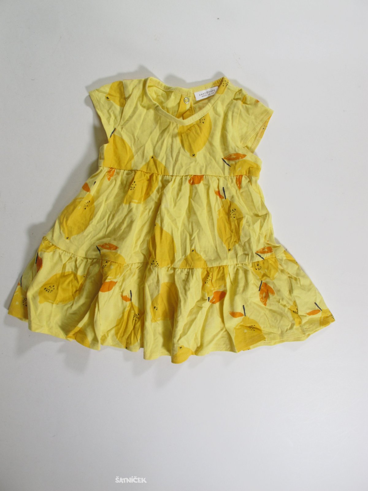 Šaty s citrony  pro holky secondahnd