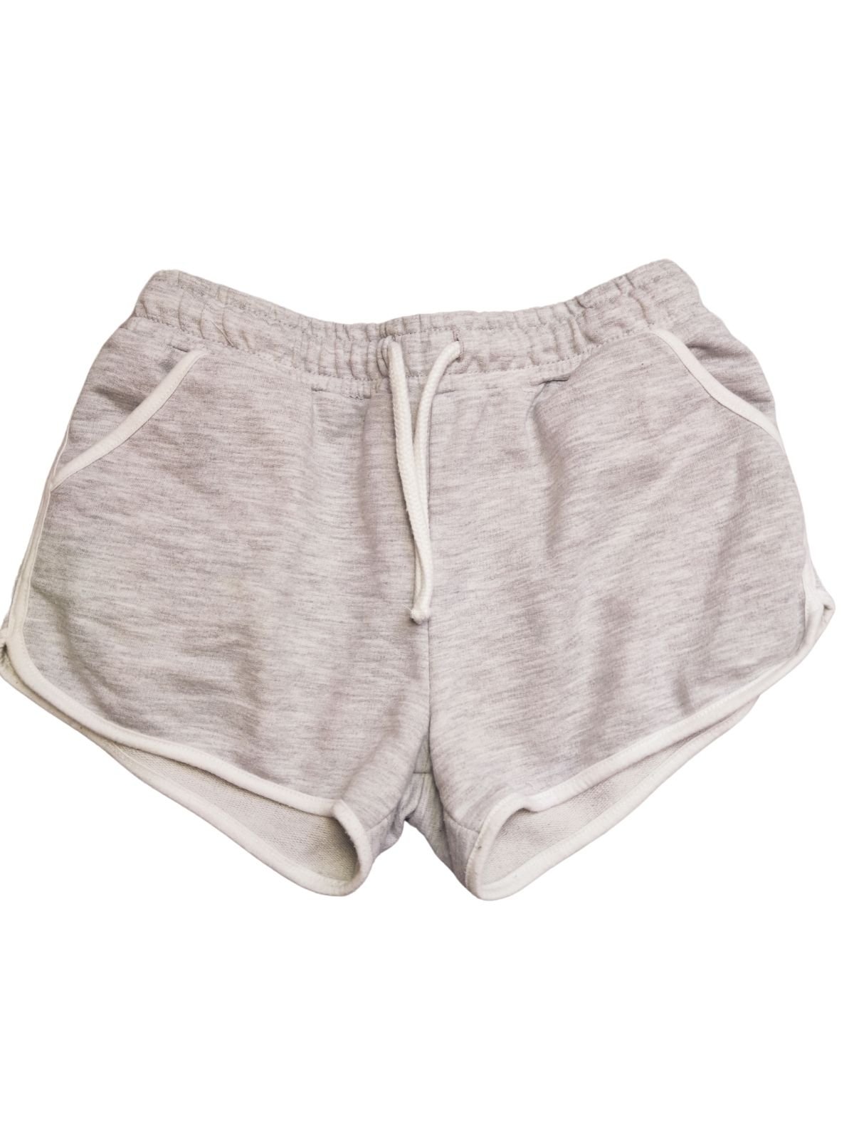 Šedé teplákové kraťasy letní pro holky secondhand Primark