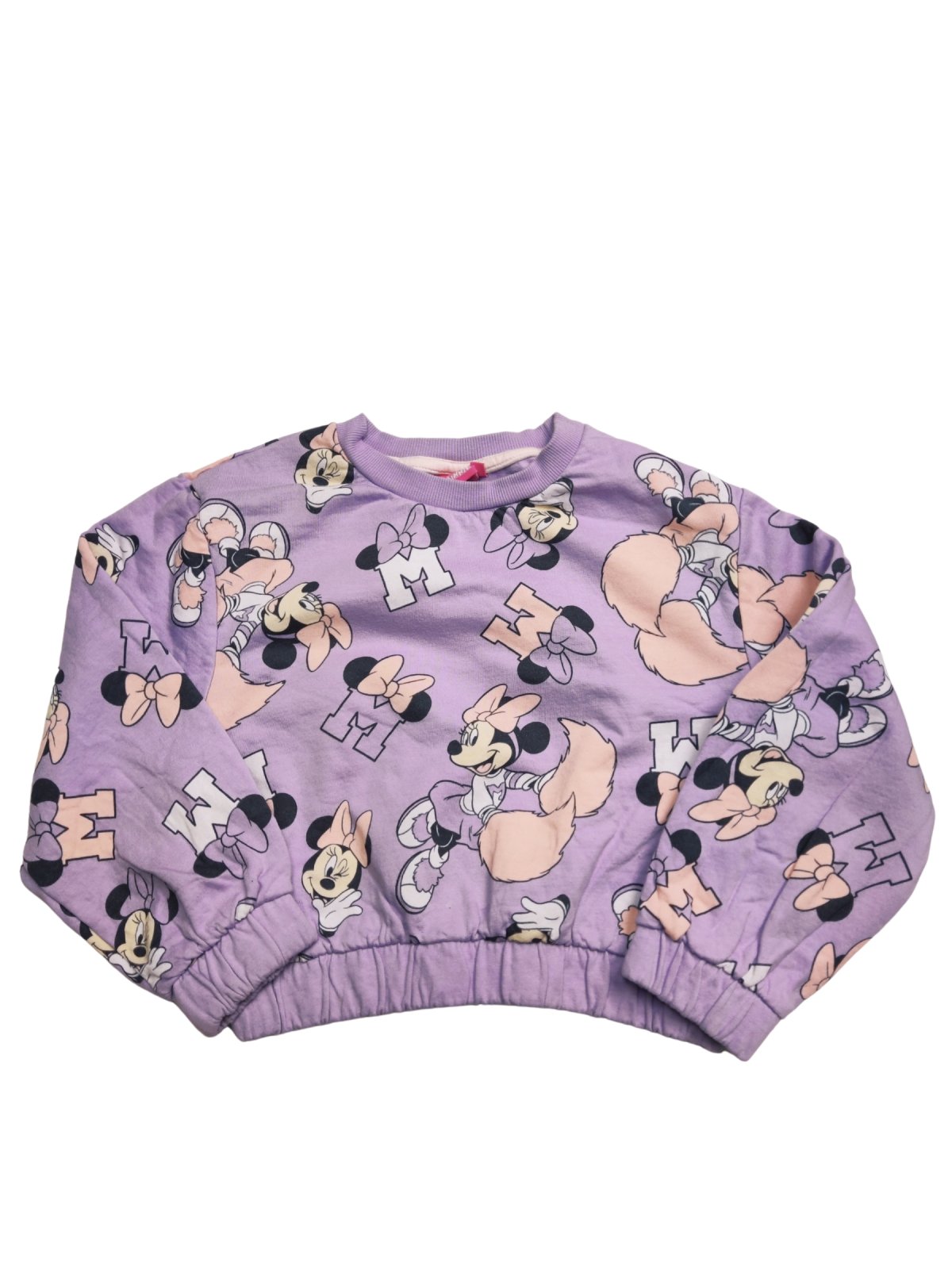Fialová mikina Minie pro holky secondhand Disney