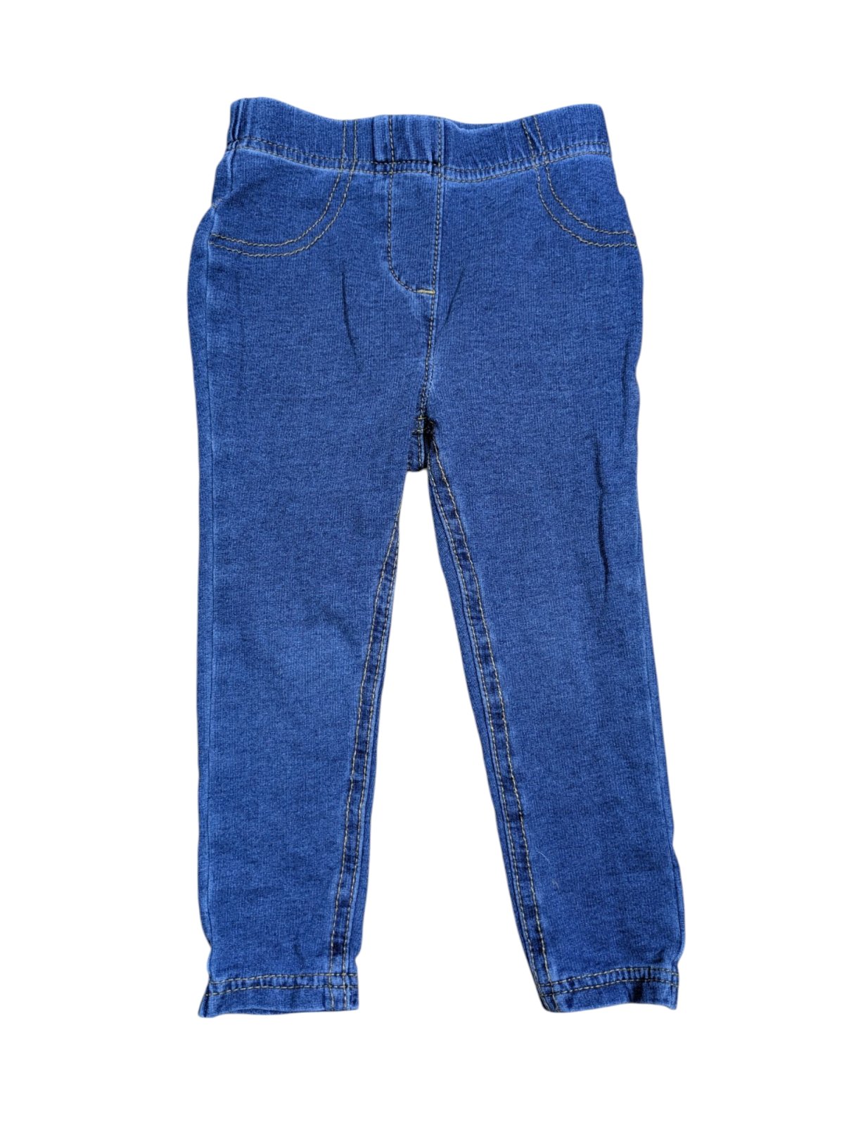 tmavě modré skinny džíny pro holky secondhand george