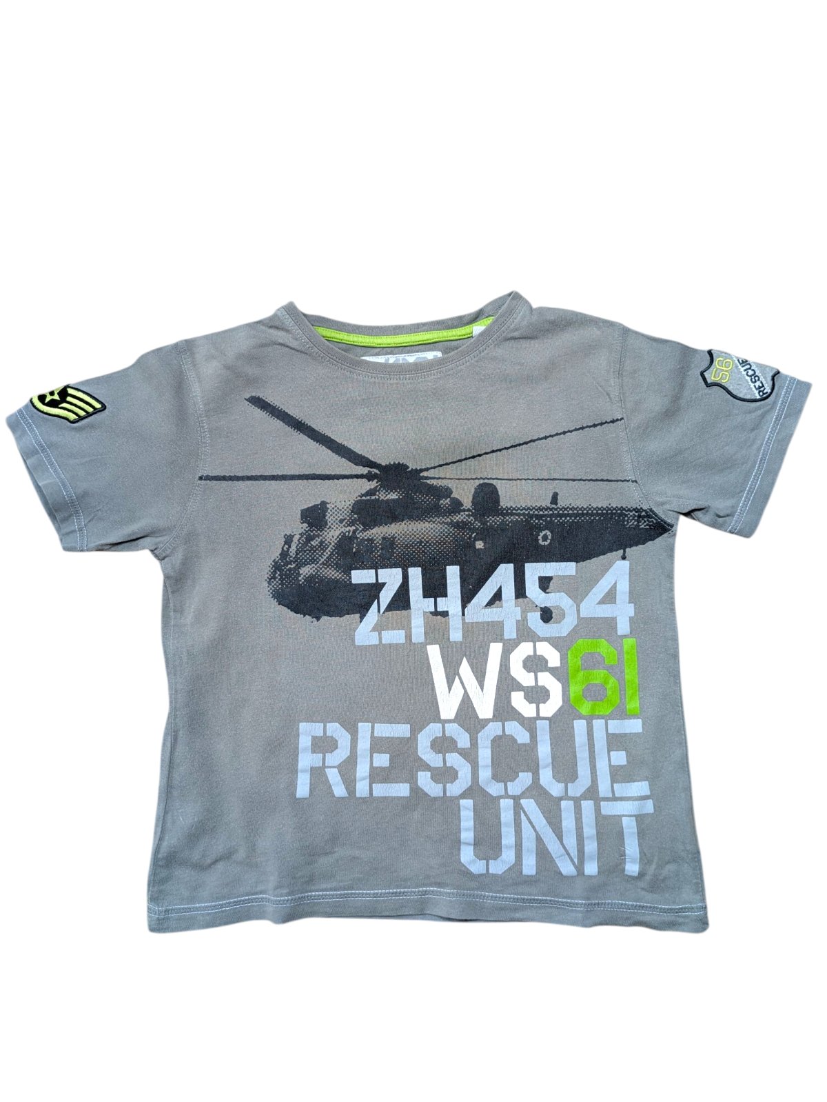 Šedé triko s obrázkem pro kluky secondhand Next