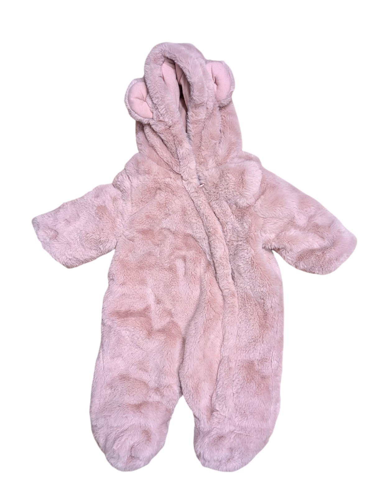 Růžová zimní kombinéza pro holky secondhand Matalan