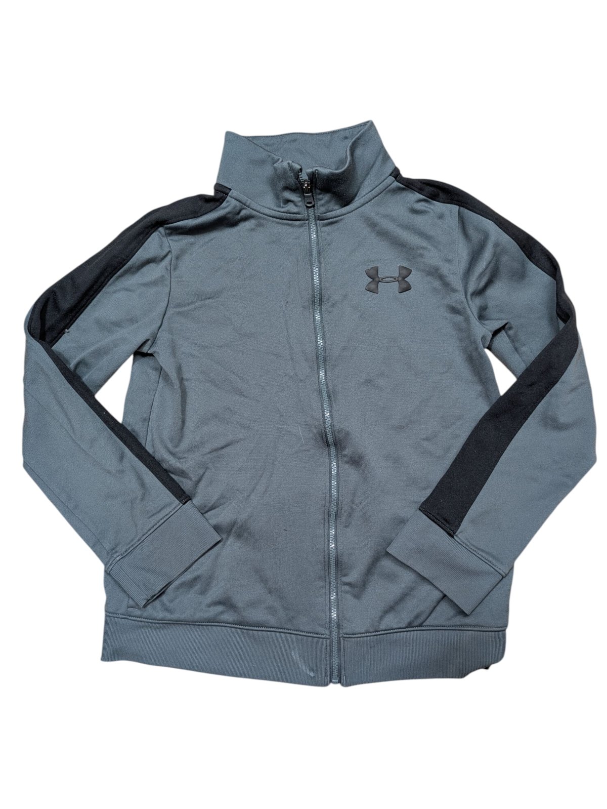 Šedá sportovní mikina pro kluky secondhand Under Armour