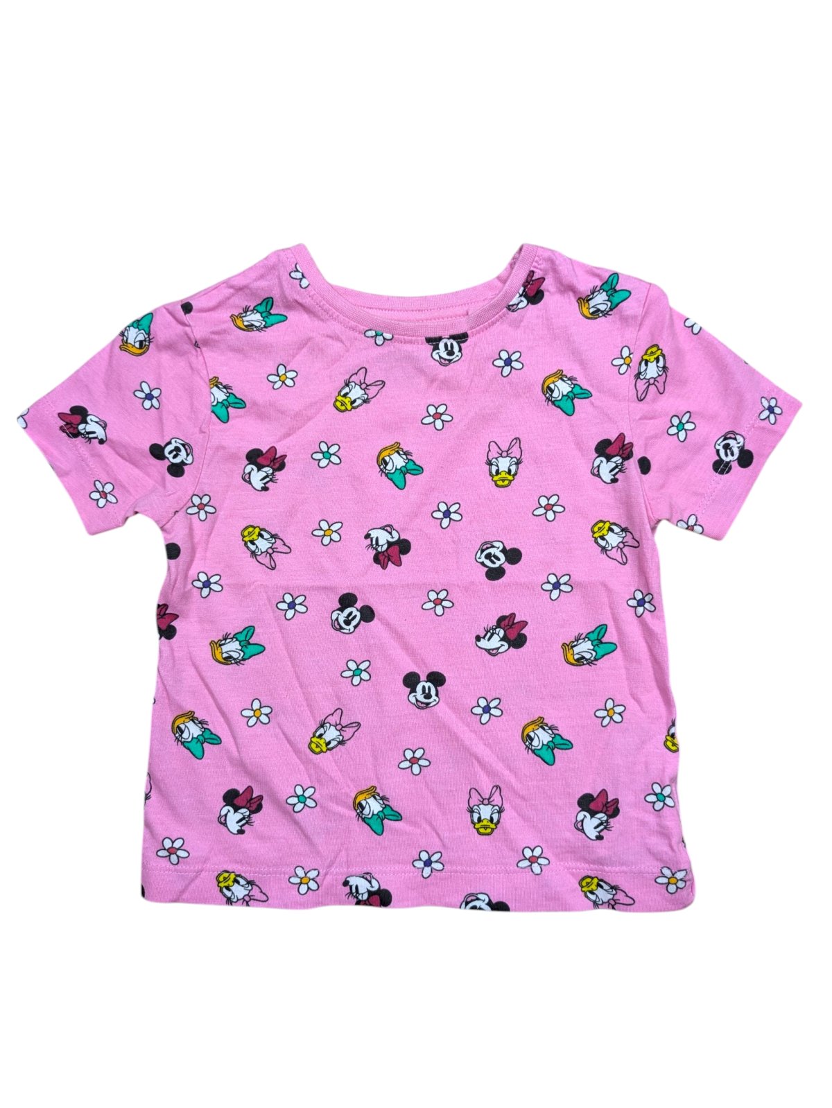 Růžové triko s obrázky pro holky secondhand Disney