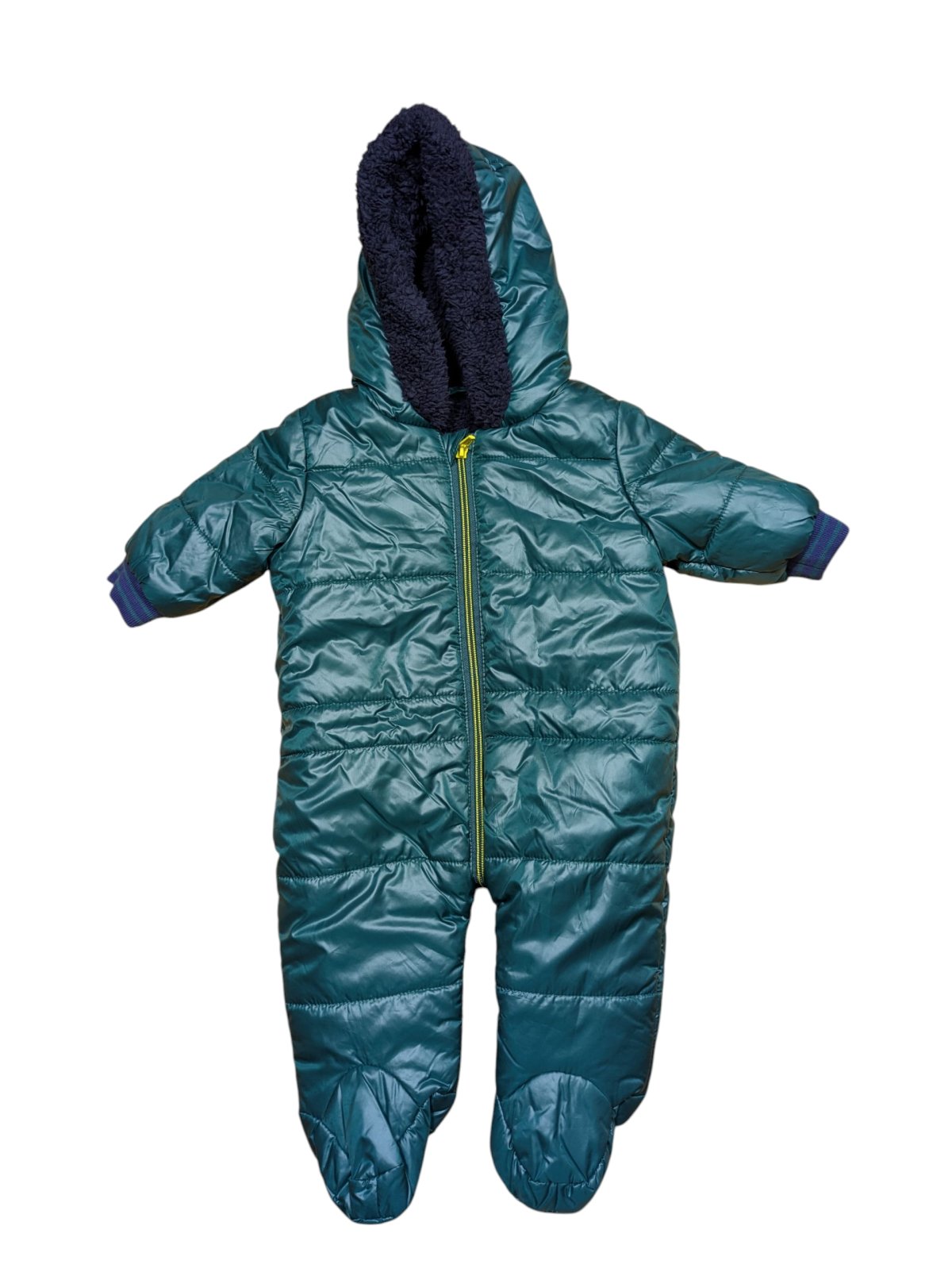 Tmavě zelená zimní kombinéza pro kluky secondhand Matalan