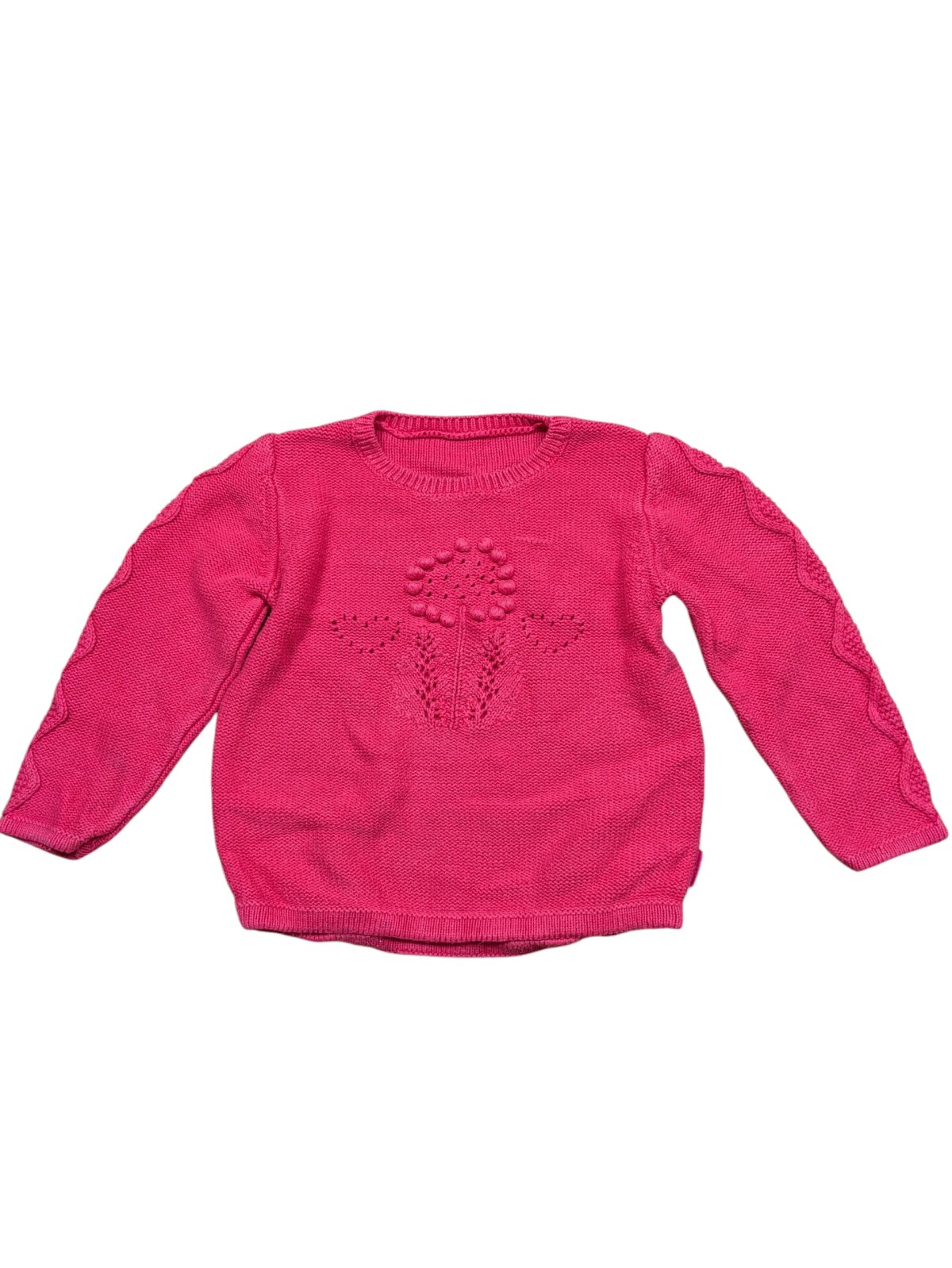 Růžový svetr pro holky secondhand Nutmeg