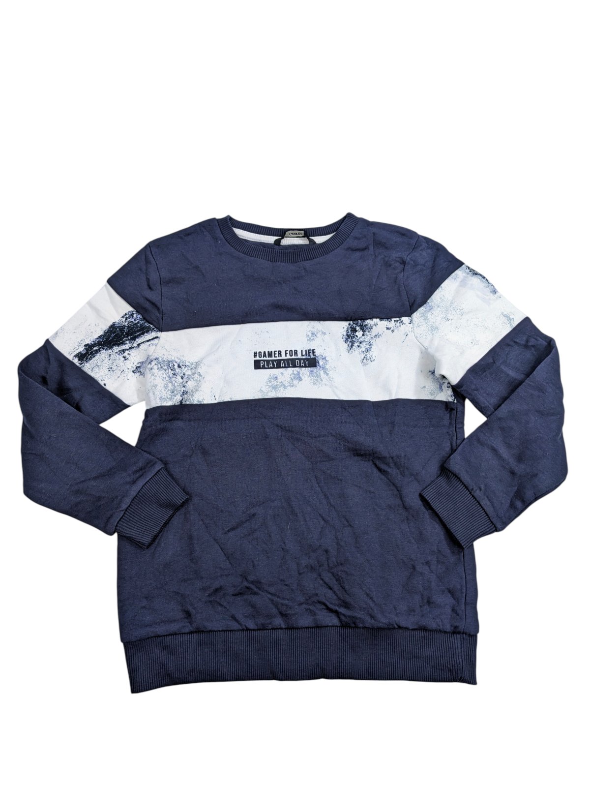 Modrá mikina pro kluky secondhand