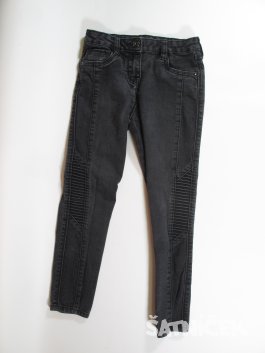 Džínové tmavé kalhoty pro holky secondhand
