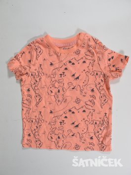 Triko pro kluky oranžové secondhand