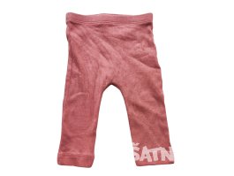 Elasťáky růžové žebrované pro holky secondhand