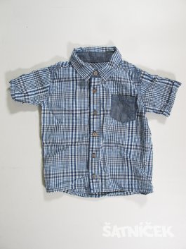 Košile kostkovaná pro kluky secondhand