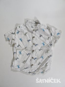 Košile pro kluky  s opičkami secondhand