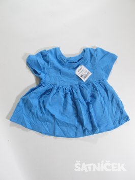 Tunika -šaty pro holky modré outlet 