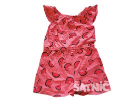 Růžový overal s melounem pro holky secondhand Primark