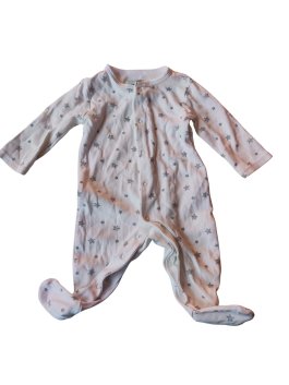 Bílé dupačky s hvězdičkami pro kluky secondhand M&P