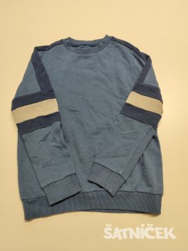 Modrá mikina pro kluky secondhand