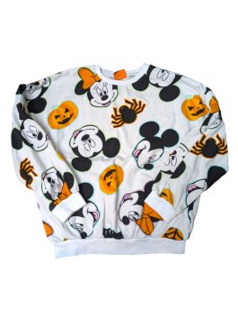 Bílá mikina Mickey Mouse pro kluky secondhand Disney