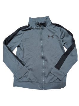Šedá sportovní mikina pro kluky secondhand Under Armour