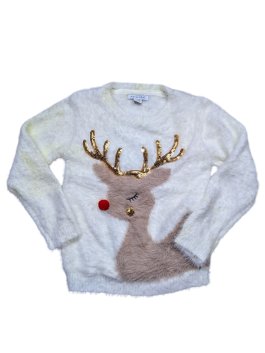 krémový svetr pro holky secondhand Primark