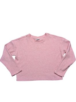 Růžový slabší svetr pro holky secondhand PageOne Young