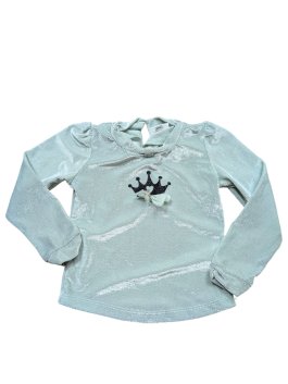 Zelinkavé triko pro holky secondhand Peppermint