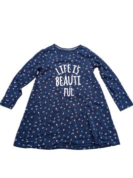 Tmavě modré šaty pro holky secondhand